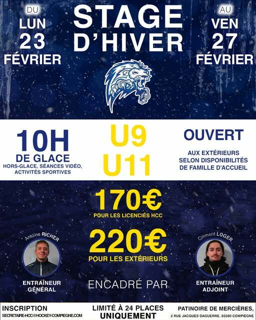 𝗦𝗧𝗔𝗚𝗘 𝗗’𝗛𝗜𝗩𝗘𝗥