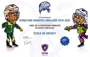 Obtention du label FFHG  Ecole de Hockey 