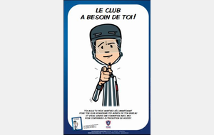 Formation Arbitre Niveau Club -  Dimanche 3 Nov 2019