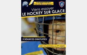 Portes Ouvertes, venez découvrir le hockey à la patinoire de Compiègne