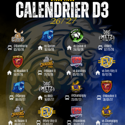 D3 CALENDRIER DES MATCHS 26/27